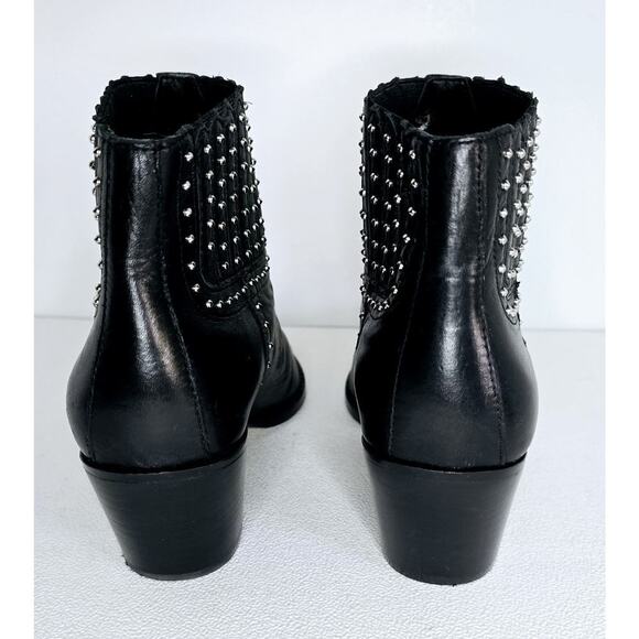 Dolce Vita Sethe Studded Ankle Boots 7.5 Black Leather MSRP $200 - Picture 6 of 10